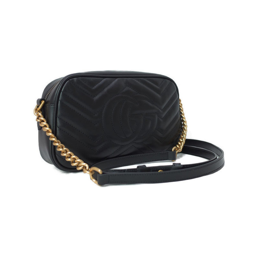 Gucci GG Marmont Quilted Small Shoulder Bag - Picture 2 of 5